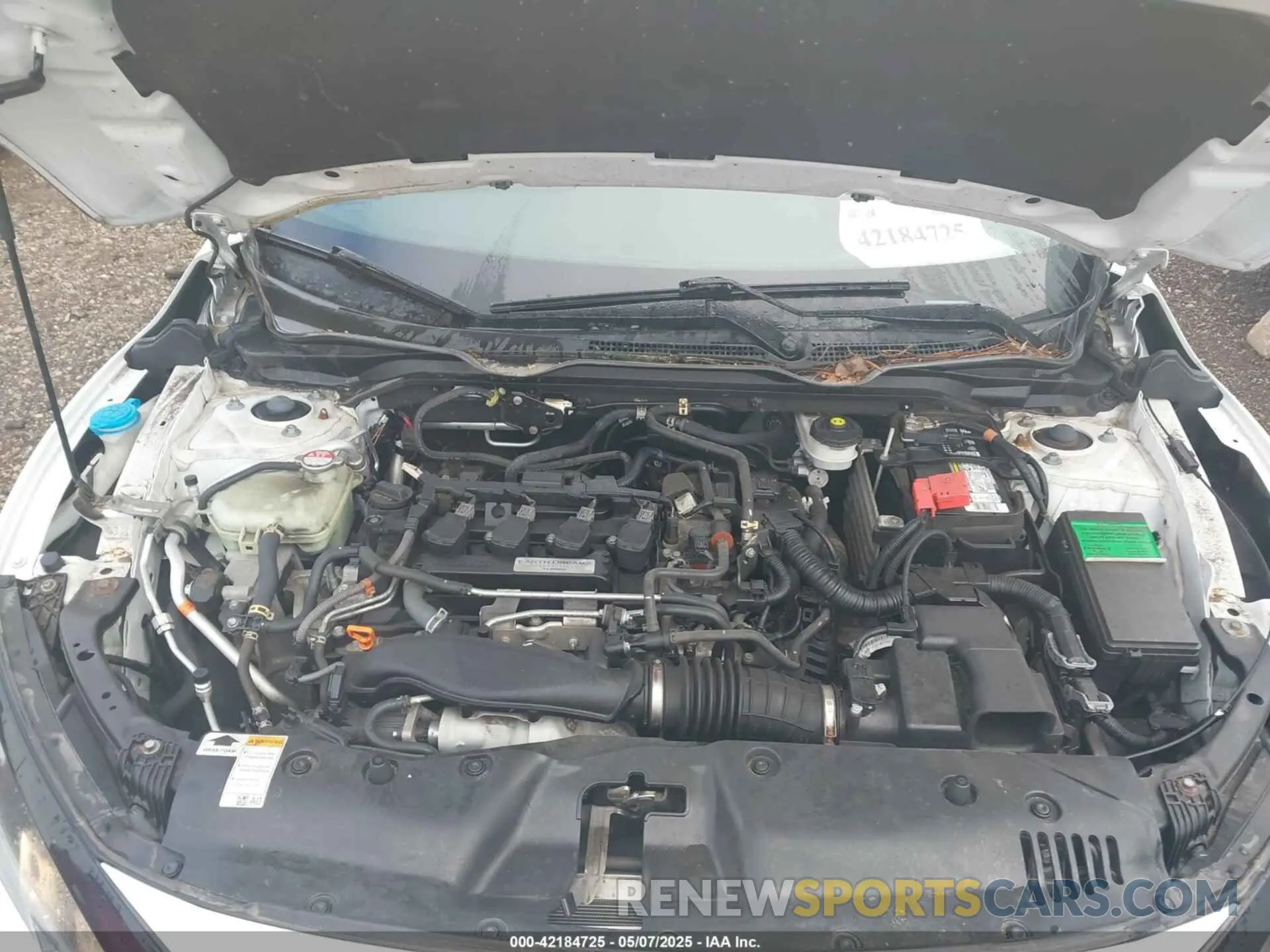 10 Photograph of a damaged car 19XFC1F38KE000637 HONDA CIVIC 2019