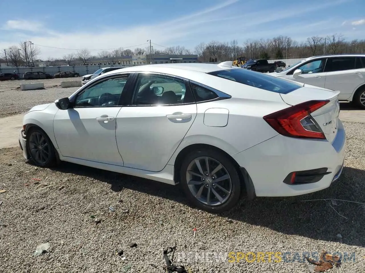 2 Photograph of a damaged car 19XFC1F38KE000718 HONDA CIVIC 2019