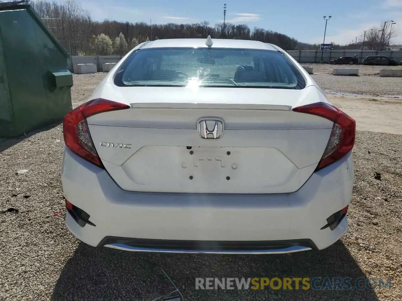 6 Photograph of a damaged car 19XFC1F38KE000718 HONDA CIVIC 2019