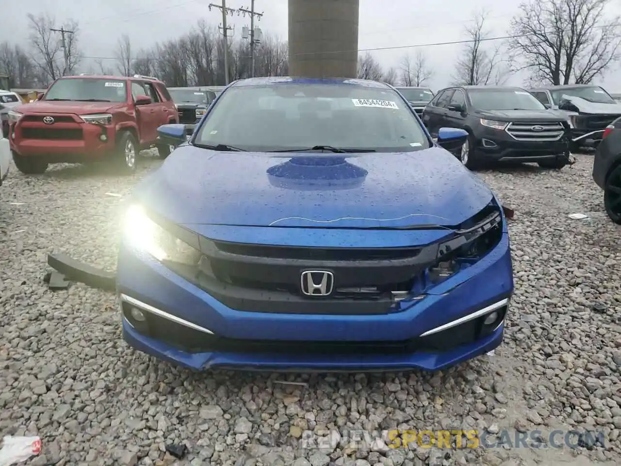 5 Photograph of a damaged car 19XFC1F38KE000959 HONDA CIVIC 2019