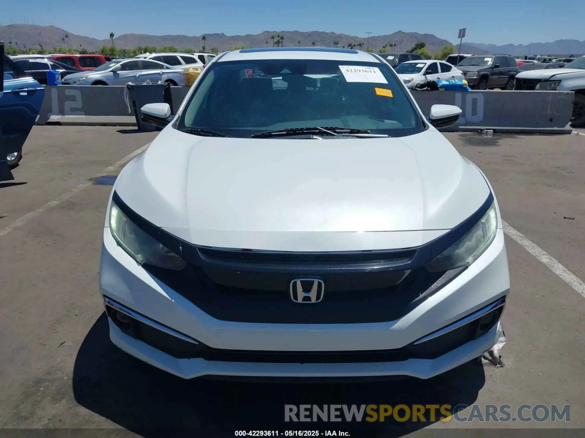 12 Photograph of a damaged car 19XFC1F38KE003716 HONDA CIVIC 2019