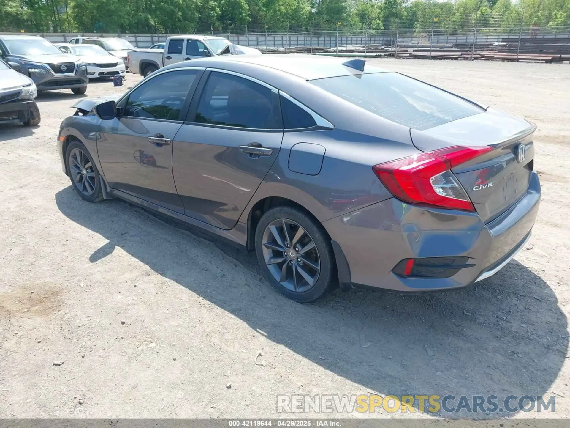 3 Photograph of a damaged car 19XFC1F38KE011489 HONDA CIVIC 2019