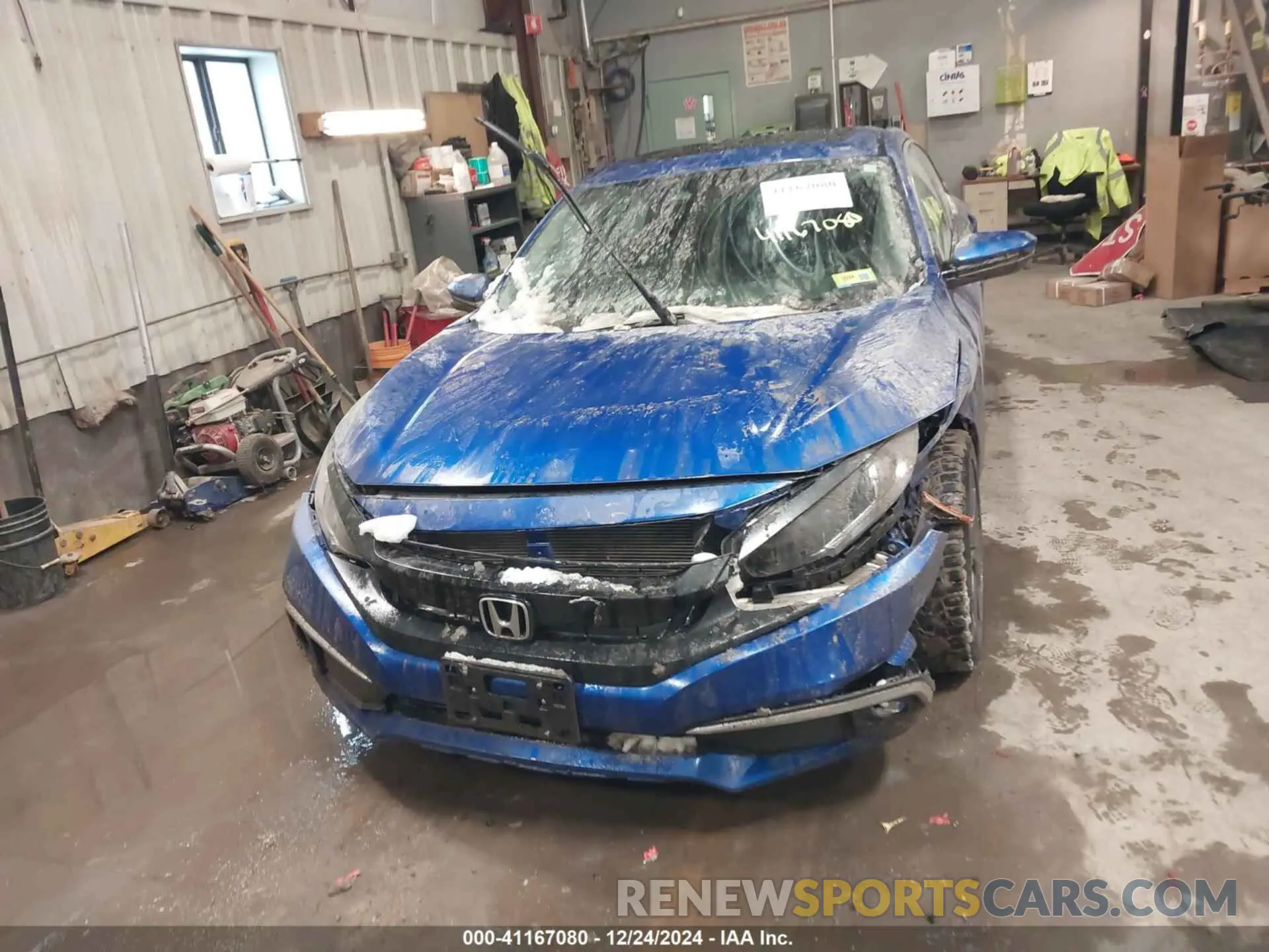 12 Photograph of a damaged car 19XFC1F38KE017762 HONDA CIVIC 2019