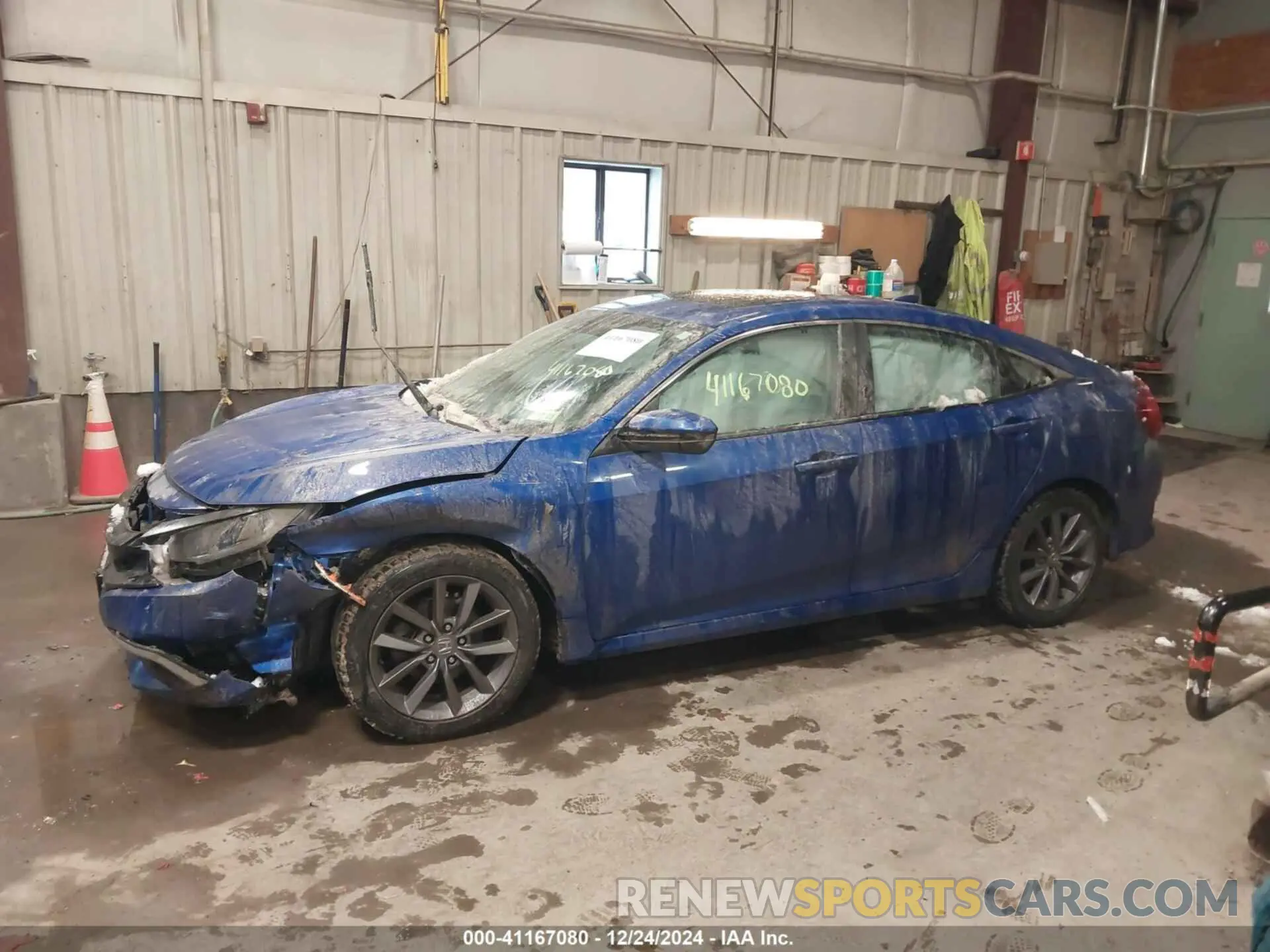 14 Photograph of a damaged car 19XFC1F38KE017762 HONDA CIVIC 2019