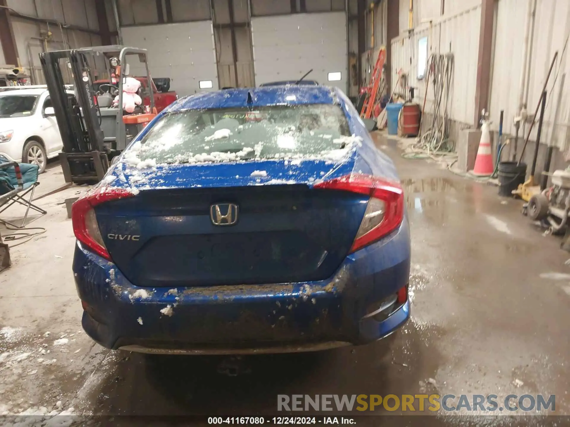 16 Photograph of a damaged car 19XFC1F38KE017762 HONDA CIVIC 2019