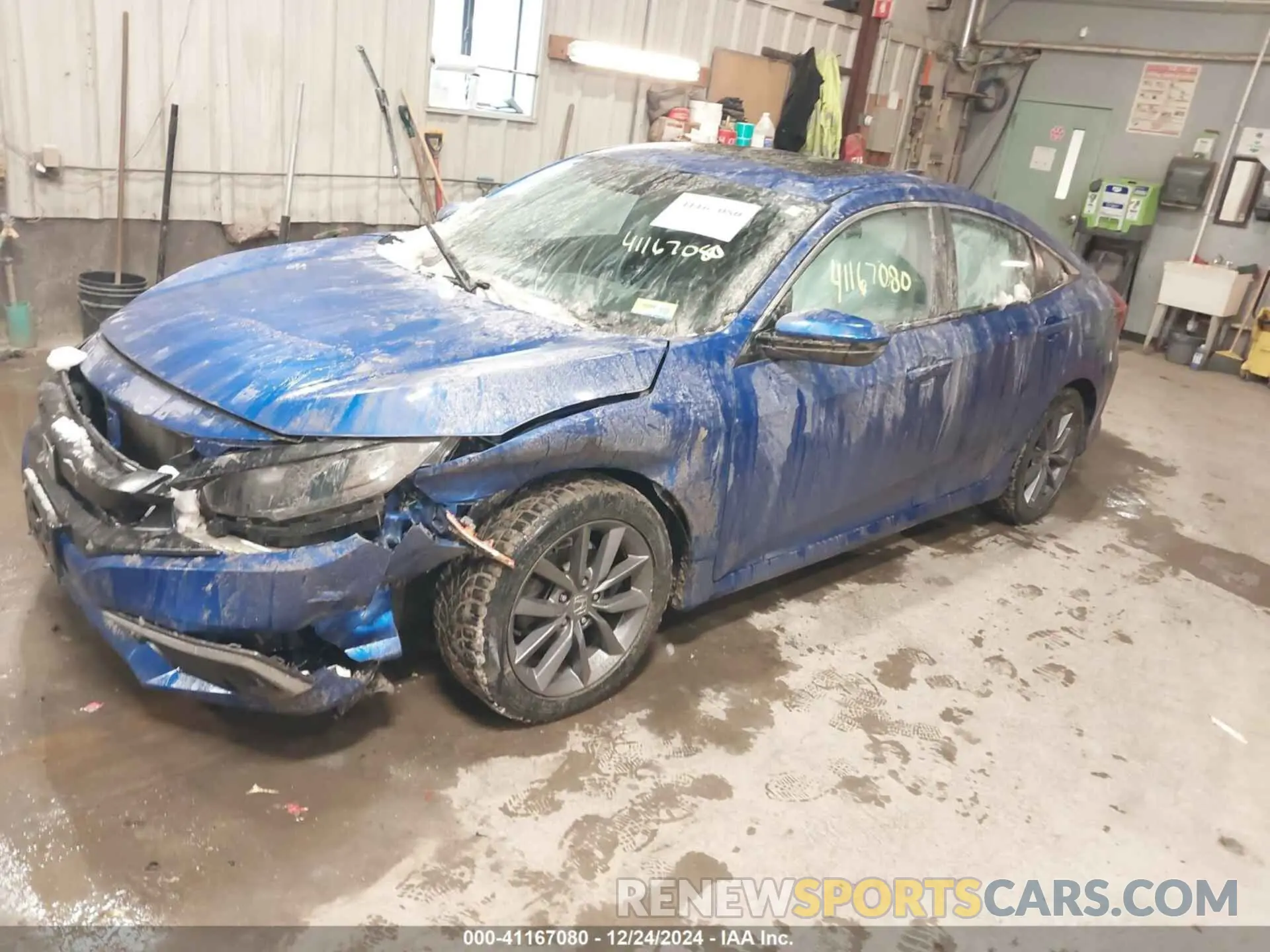 2 Photograph of a damaged car 19XFC1F38KE017762 HONDA CIVIC 2019