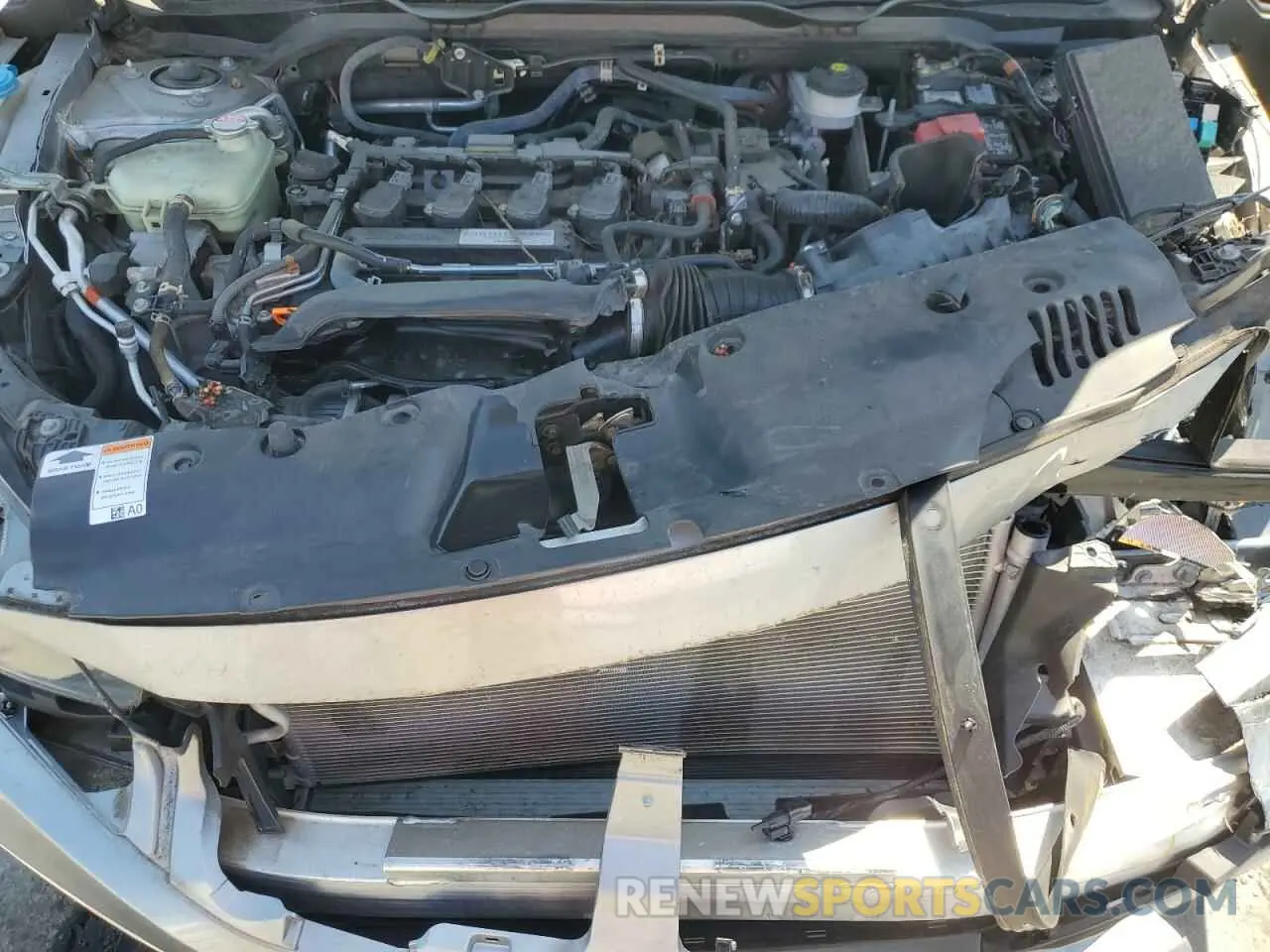 11 Photograph of a damaged car 19XFC1F38KE201535 HONDA CIVIC 2019