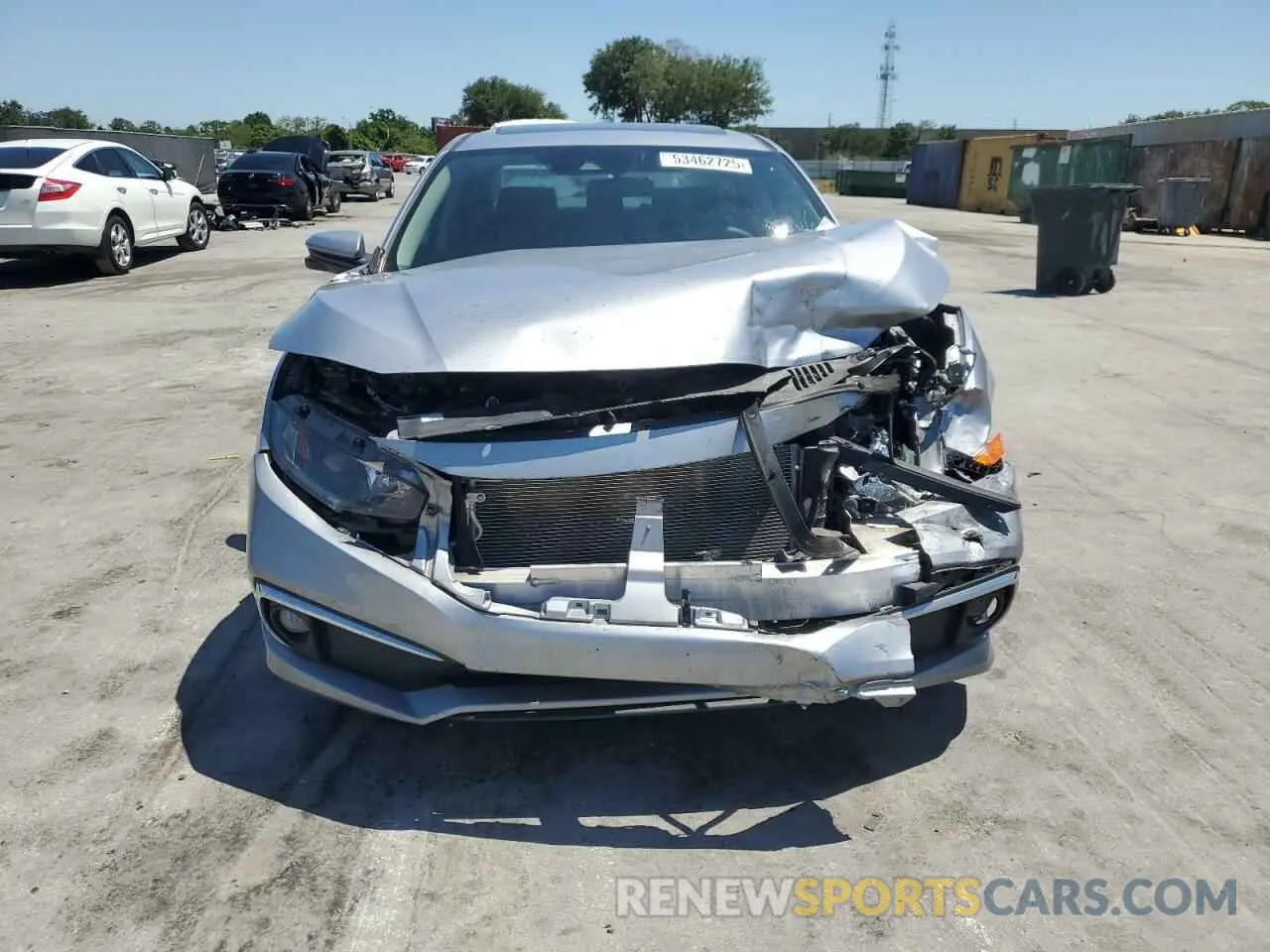 5 Photograph of a damaged car 19XFC1F38KE201535 HONDA CIVIC 2019