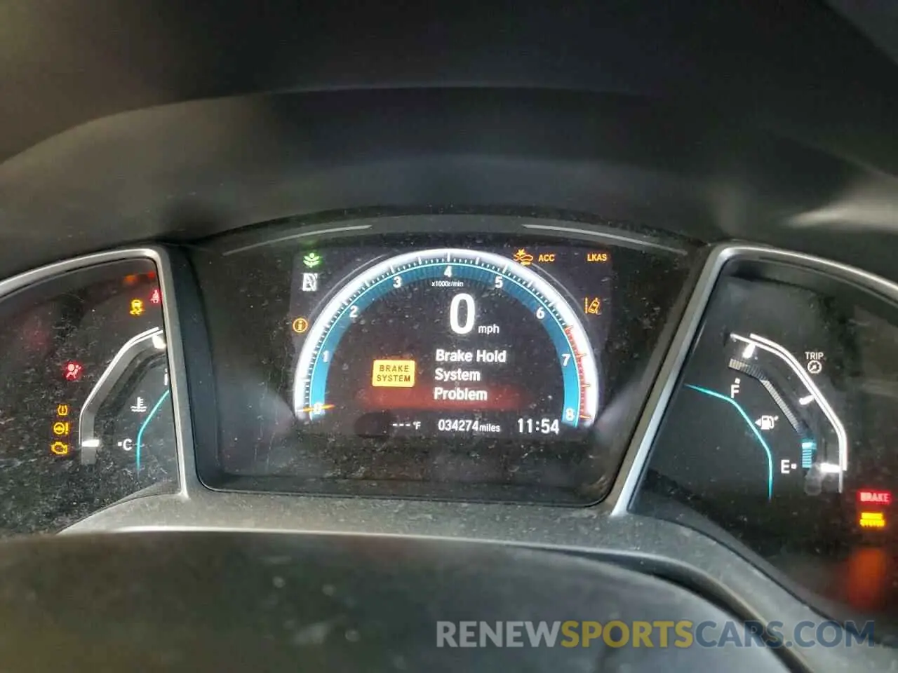 9 Photograph of a damaged car 19XFC1F38KE201535 HONDA CIVIC 2019