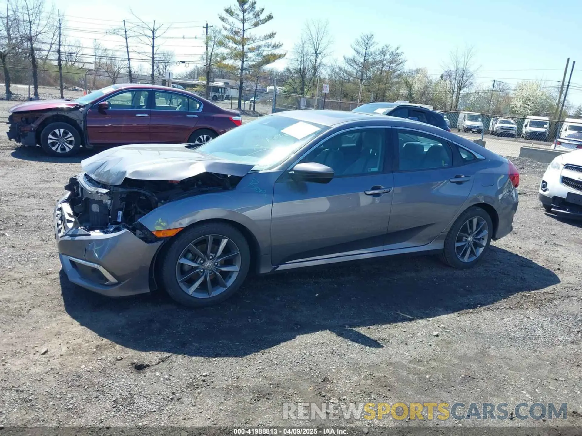 14 Photograph of a damaged car 19XFC1F38KE203074 HONDA CIVIC 2019