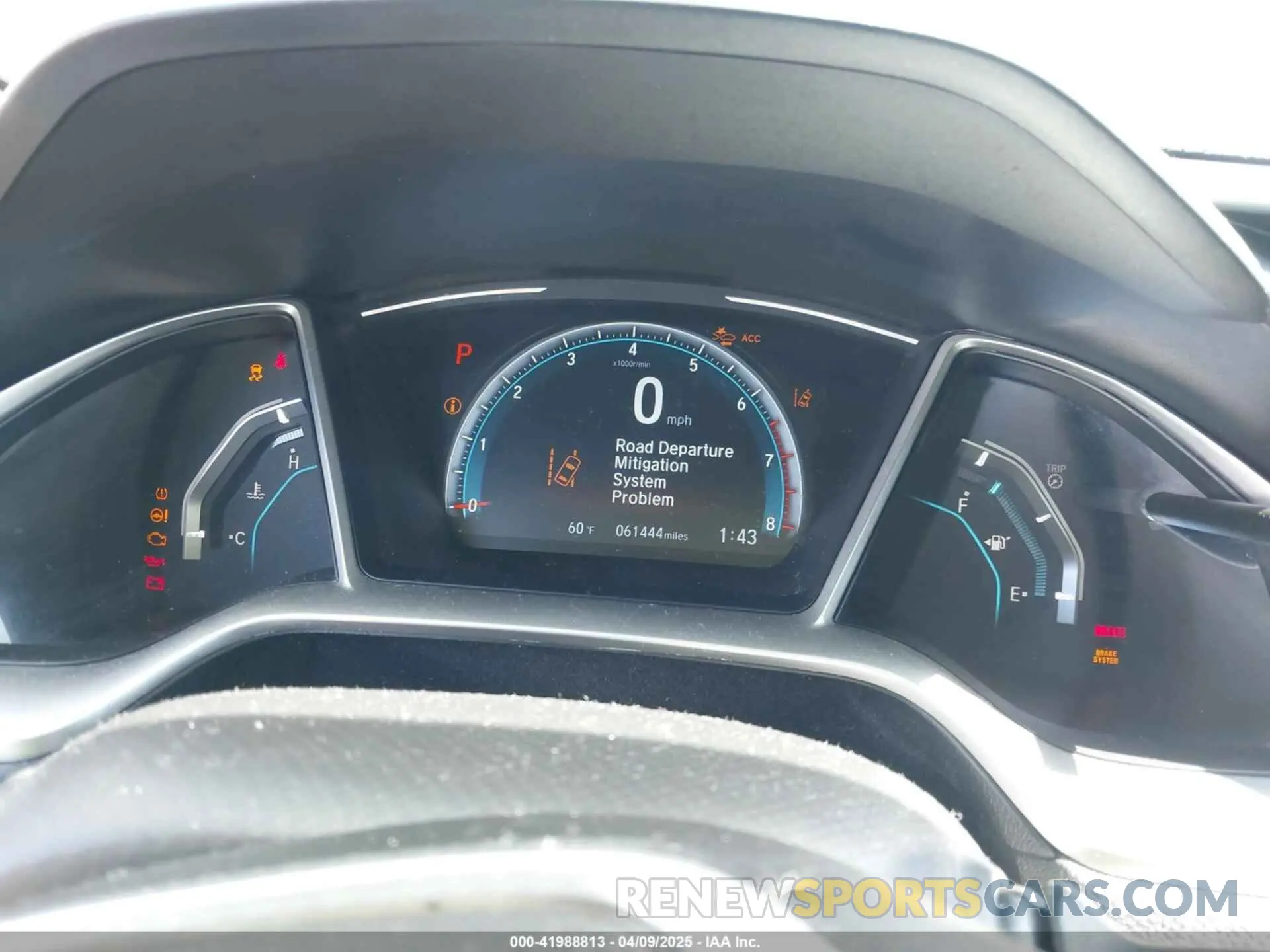 7 Photograph of a damaged car 19XFC1F38KE203074 HONDA CIVIC 2019