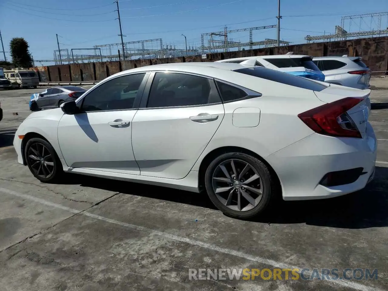 2 Photograph of a damaged car 19XFC1F38KE204953 HONDA CIVIC 2019