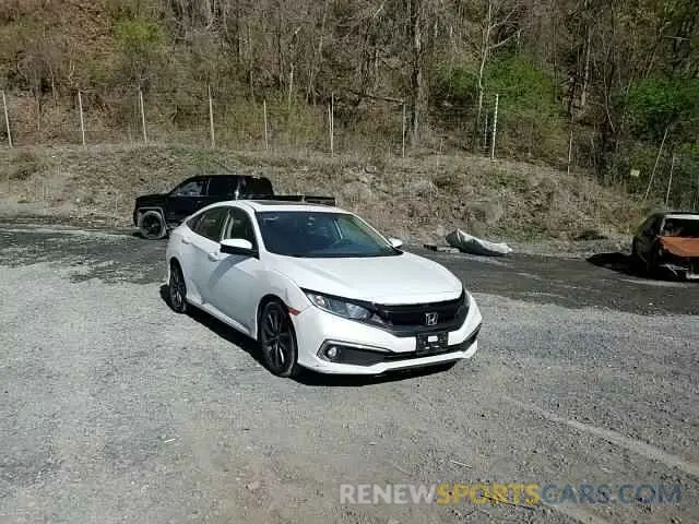 14 Photograph of a damaged car 19XFC1F38KE207335 HONDA CIVIC 2019