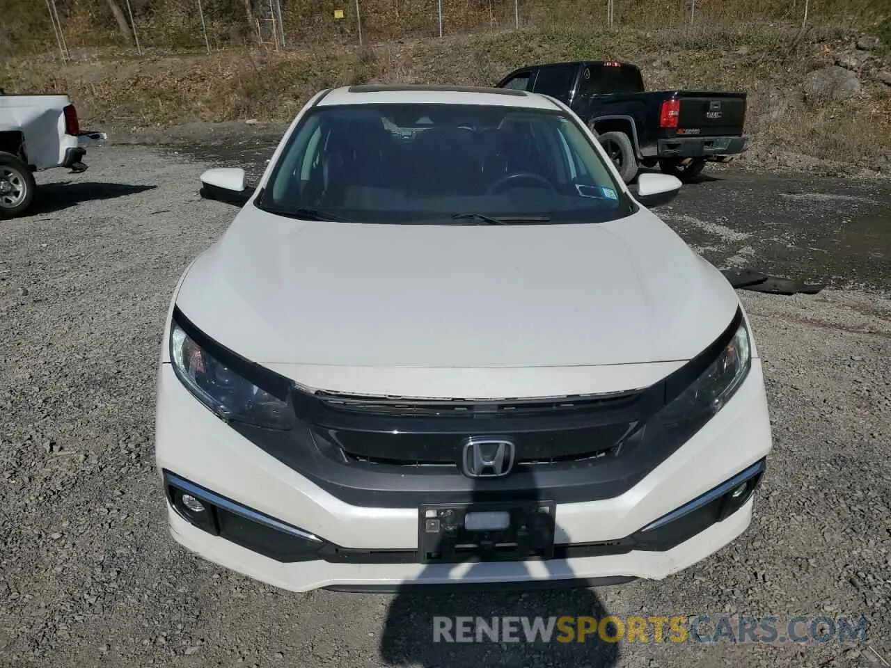 5 Photograph of a damaged car 19XFC1F38KE207335 HONDA CIVIC 2019