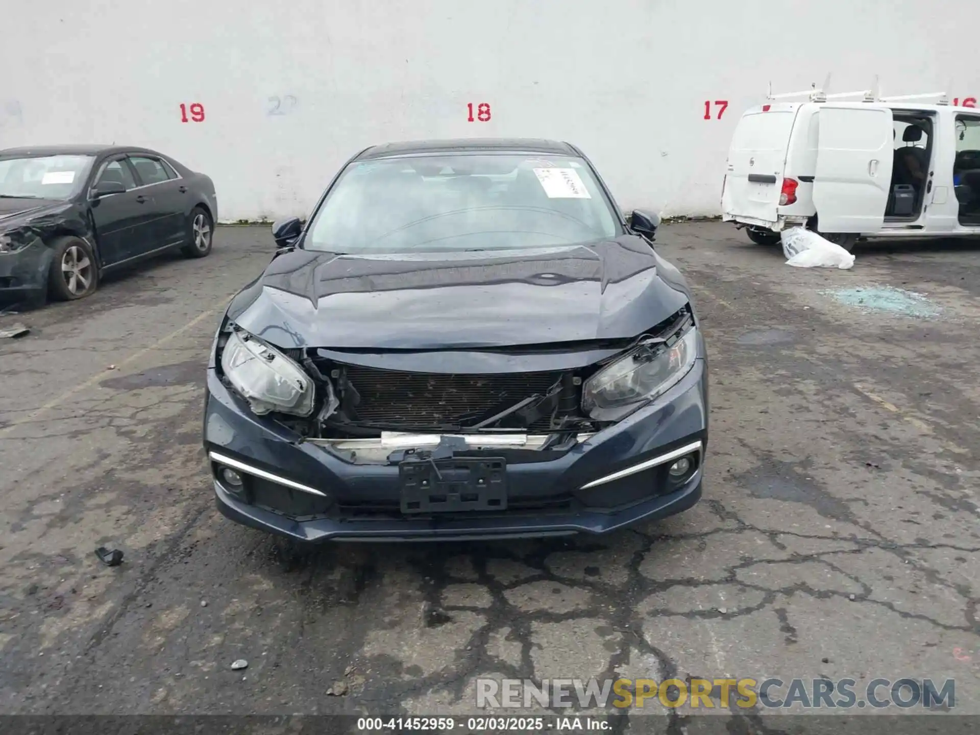 13 Photograph of a damaged car 19XFC1F38KE209912 HONDA CIVIC 2019