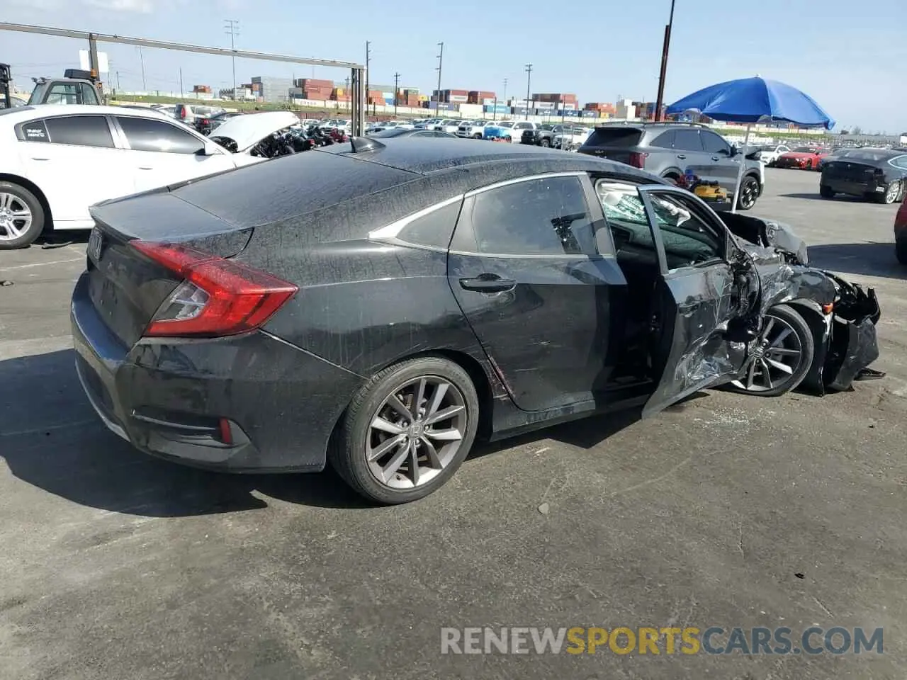 3 Photograph of a damaged car 19XFC1F38KE212714 HONDA CIVIC 2019