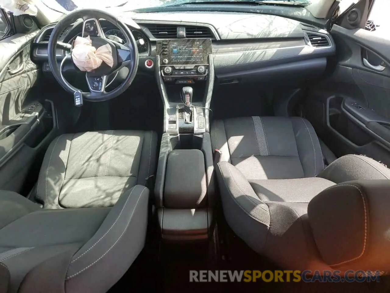 8 Photograph of a damaged car 19XFC1F38KE212714 HONDA CIVIC 2019