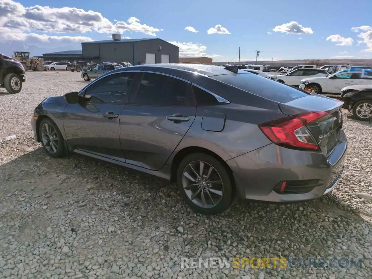 2 Photograph of a damaged car 19XFC1F38KE215239 HONDA CIVIC 2019