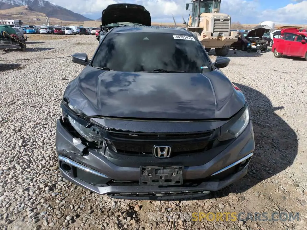 5 Photograph of a damaged car 19XFC1F38KE215239 HONDA CIVIC 2019