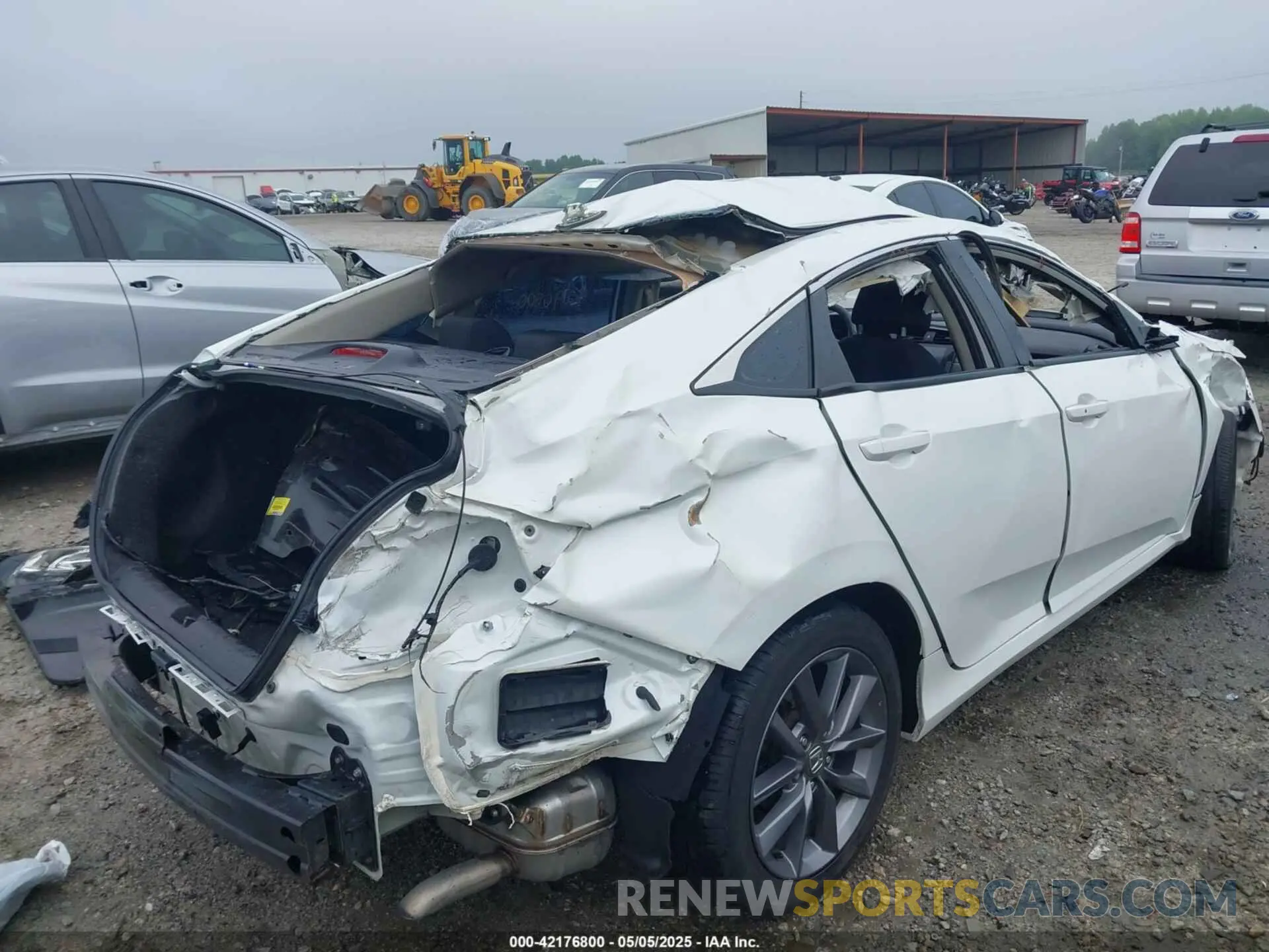 6 Photograph of a damaged car 19XFC1F39KE202693 HONDA CIVIC 2019