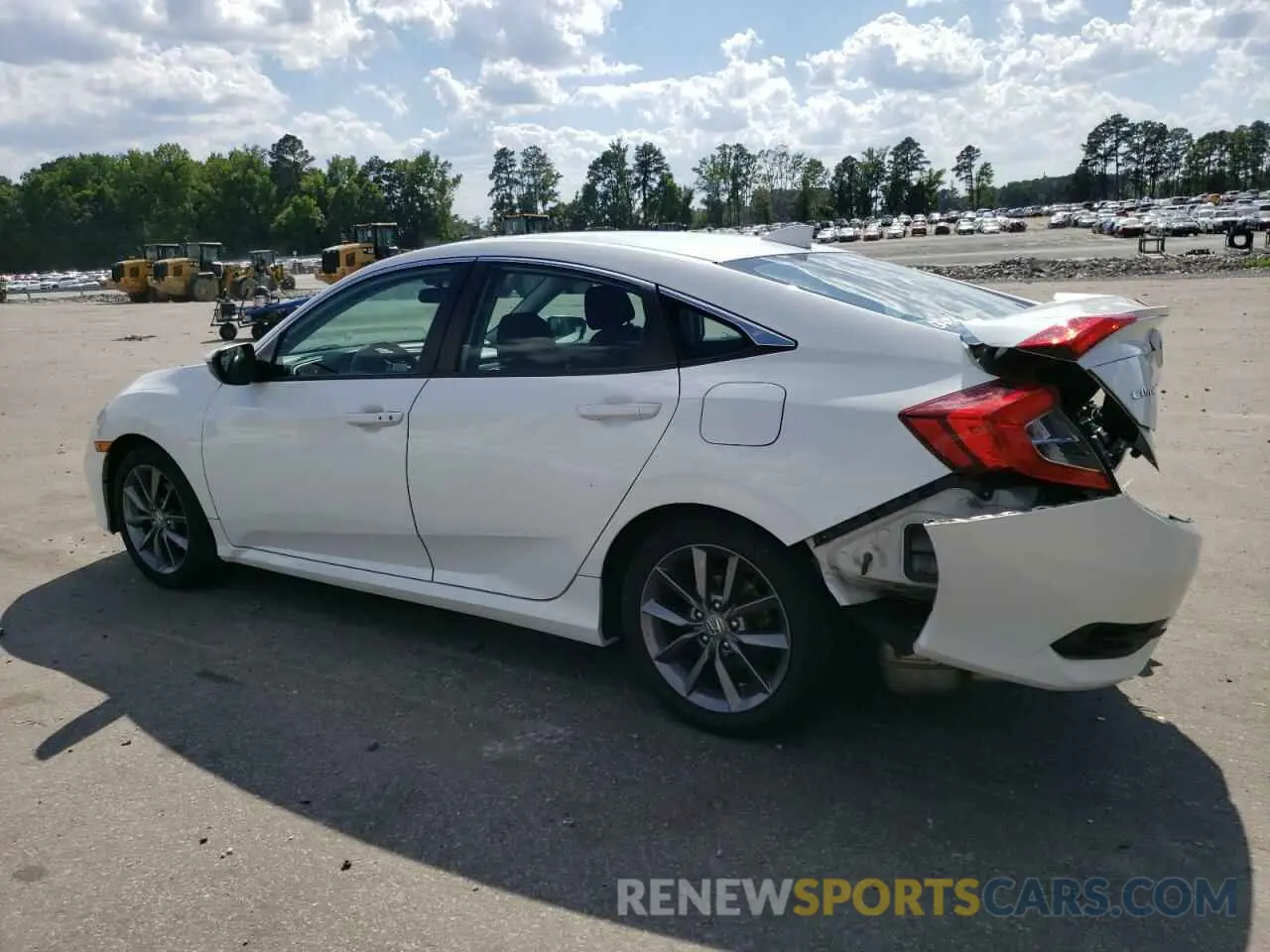 2 Photograph of a damaged car 19XFC1F39KE210972 HONDA CIVIC 2019