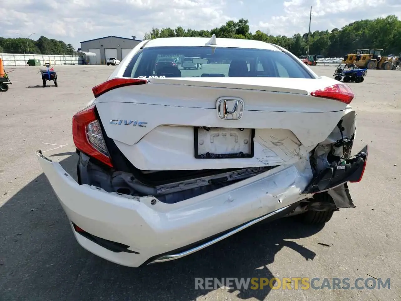 6 Photograph of a damaged car 19XFC1F39KE210972 HONDA CIVIC 2019