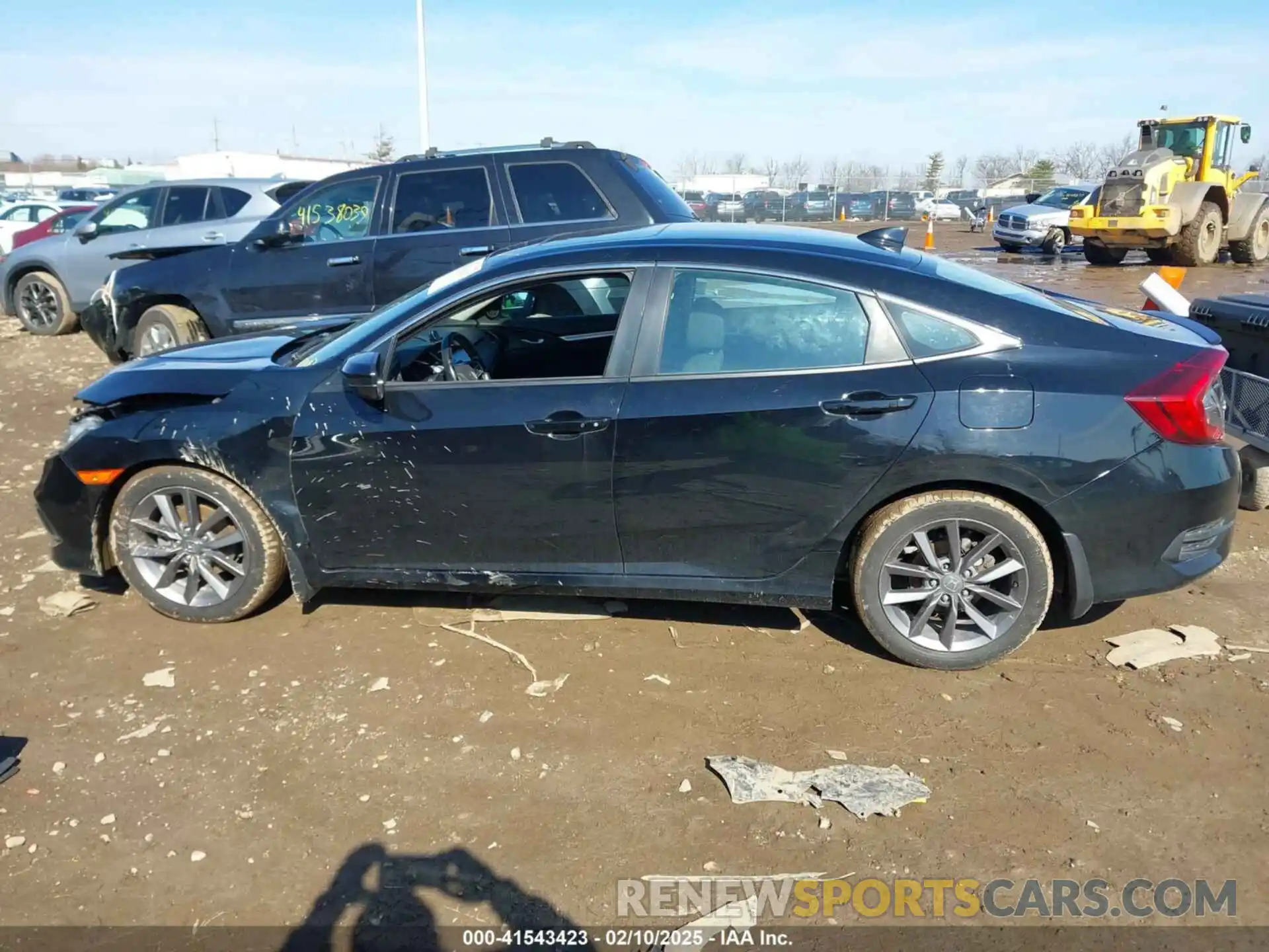 14 Photograph of a damaged car 19XFC1F3XKE000591 HONDA CIVIC 2019