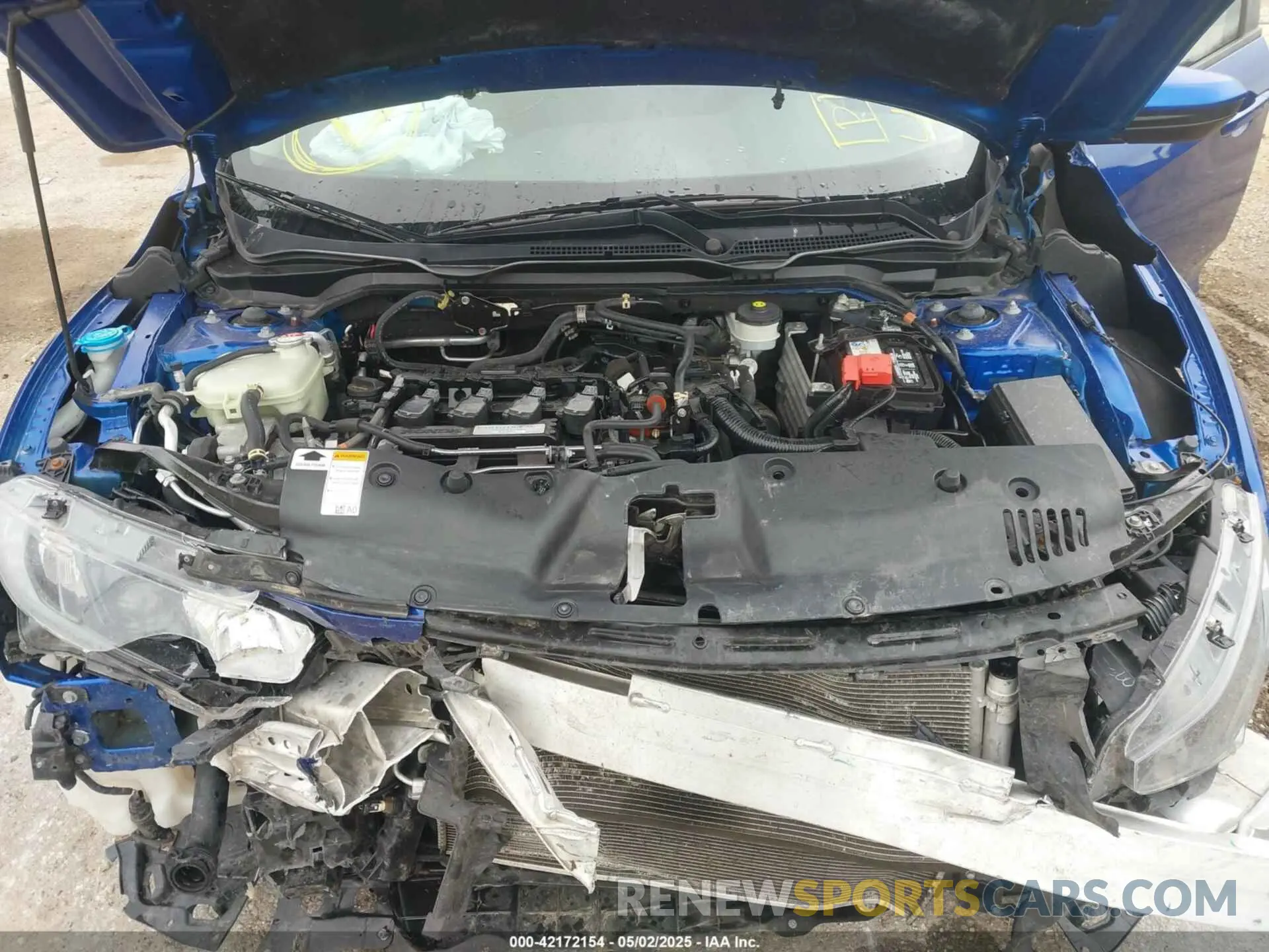 10 Photograph of a damaged car 19XFC1F3XKE002471 HONDA CIVIC 2019