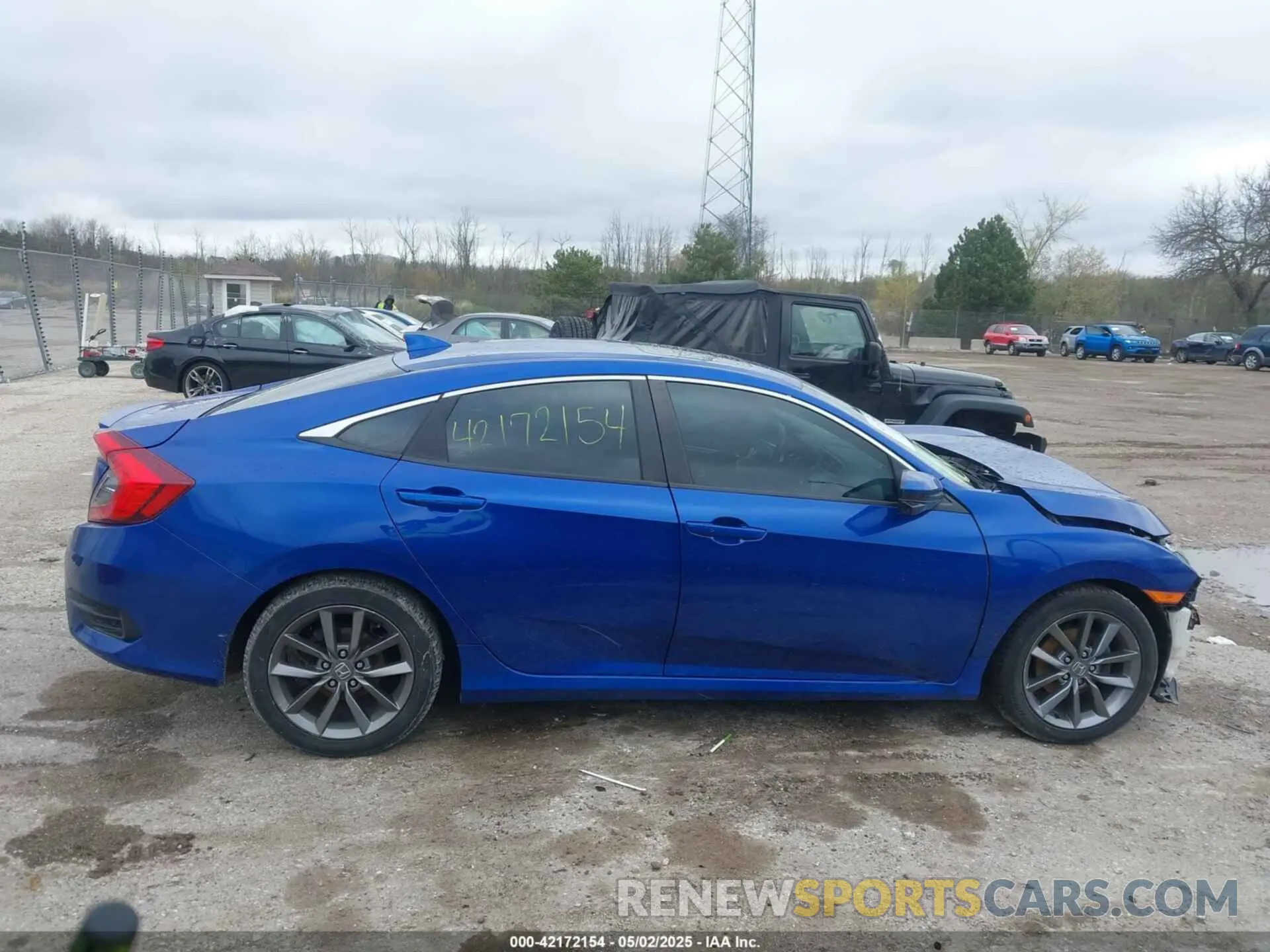 14 Photograph of a damaged car 19XFC1F3XKE002471 HONDA CIVIC 2019