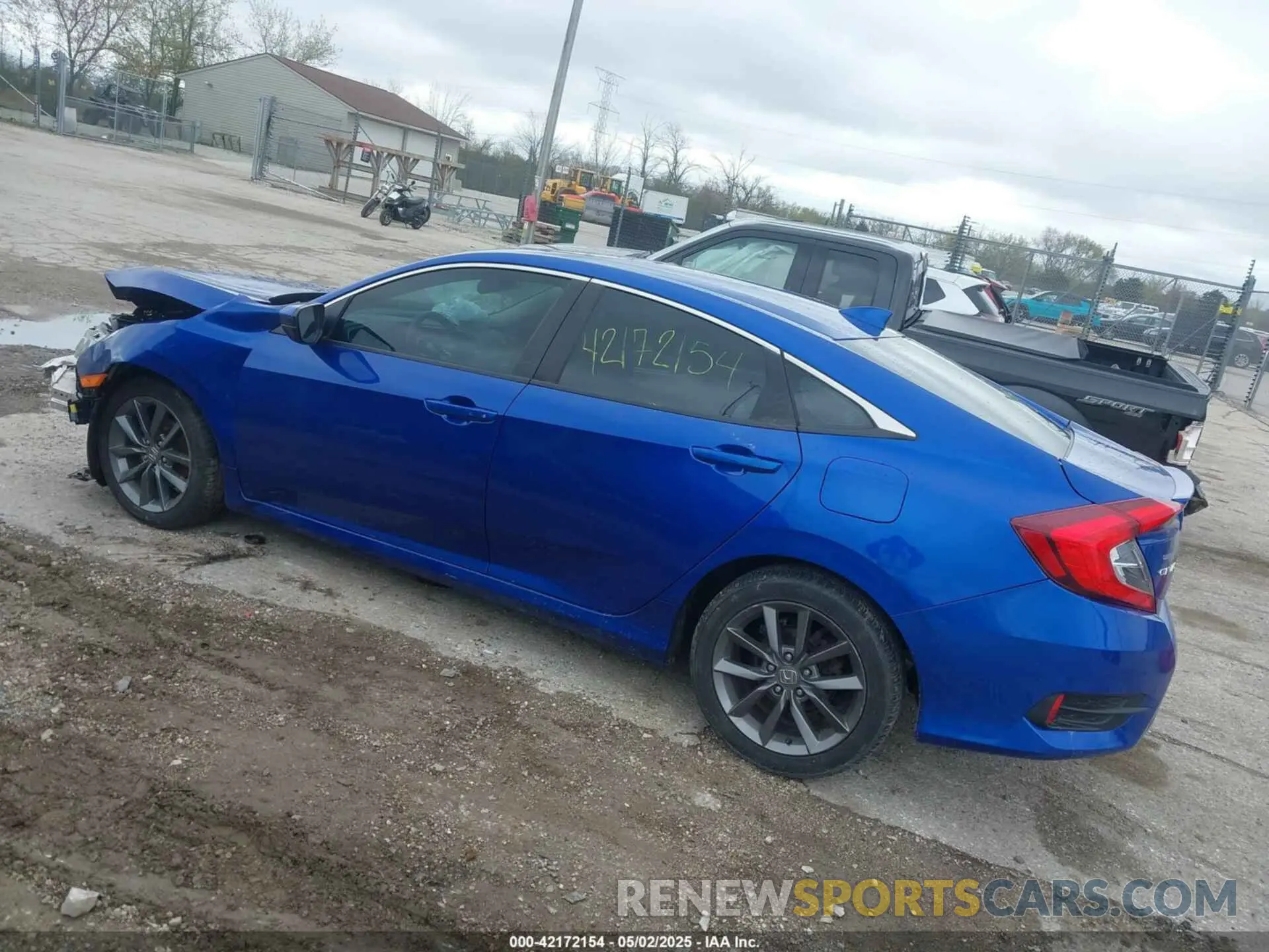 3 Photograph of a damaged car 19XFC1F3XKE002471 HONDA CIVIC 2019