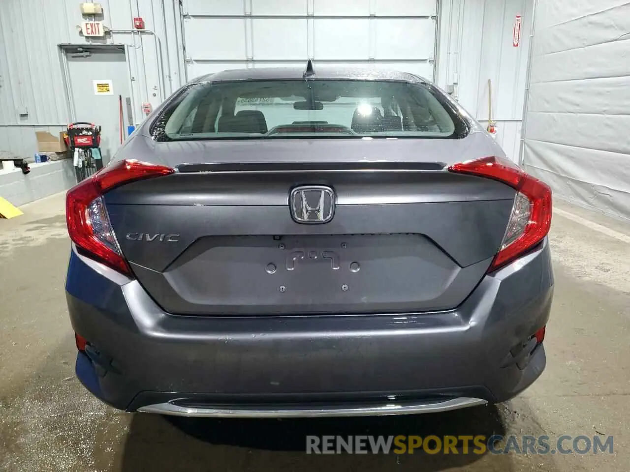 6 Photograph of a damaged car 19XFC1F3XKE004558 HONDA CIVIC 2019