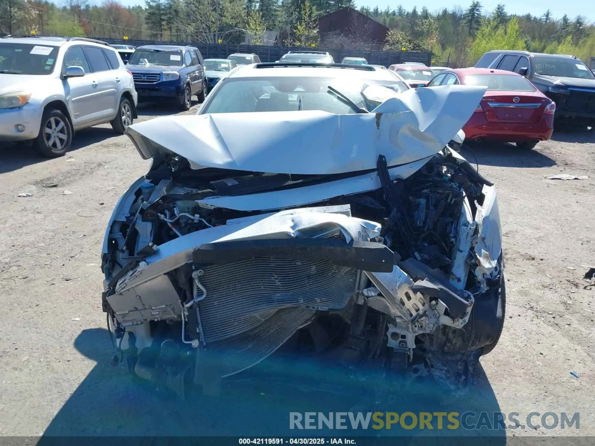 11 Photograph of a damaged car 19XFC1F3XKE006830 HONDA CIVIC 2019