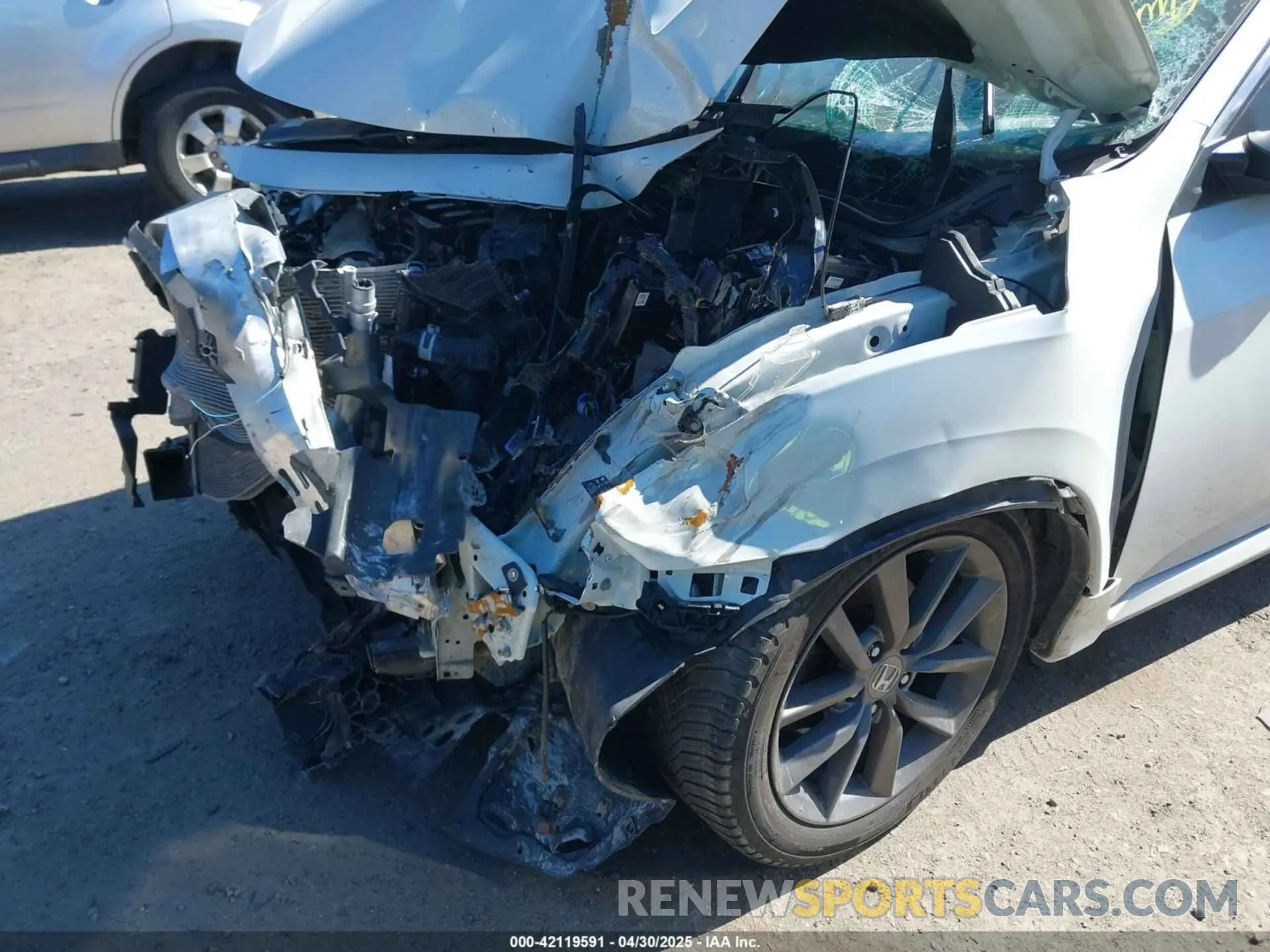 16 Photograph of a damaged car 19XFC1F3XKE006830 HONDA CIVIC 2019