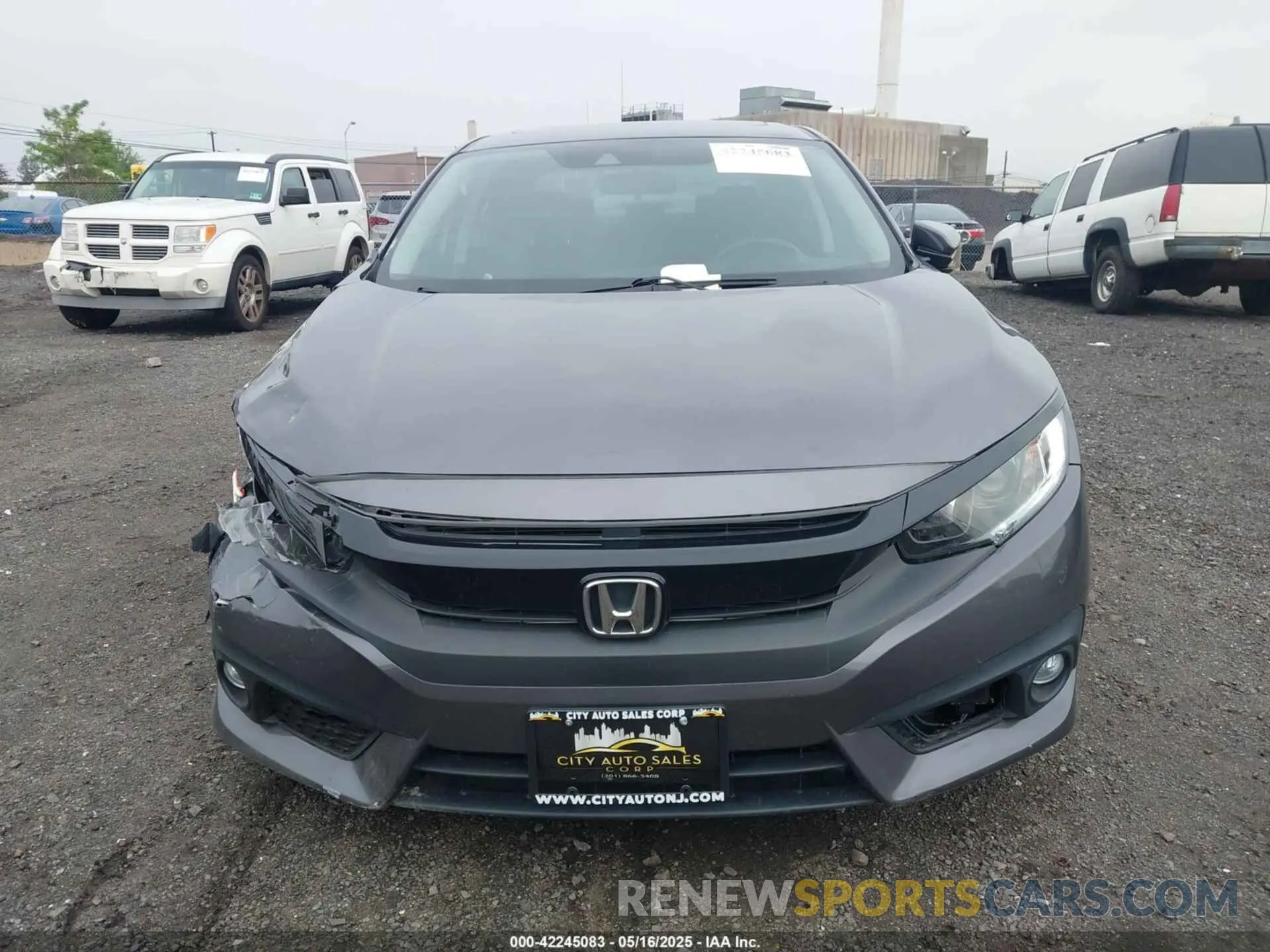 12 Photograph of a damaged car 19XFC1F3XKE013342 HONDA CIVIC 2019
