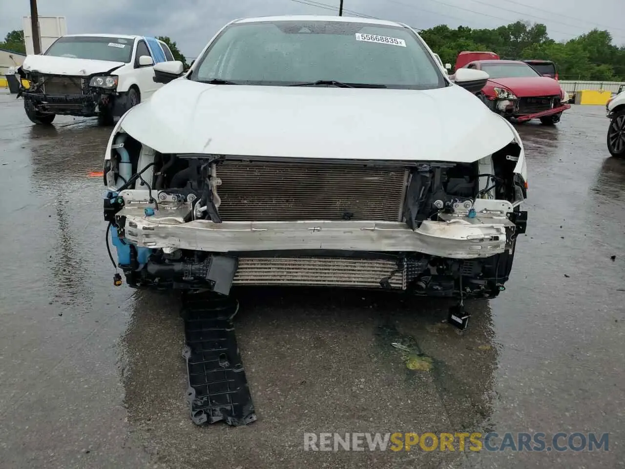 5 Photograph of a damaged car 19XFC1F3XKE018721 HONDA CIVIC 2019