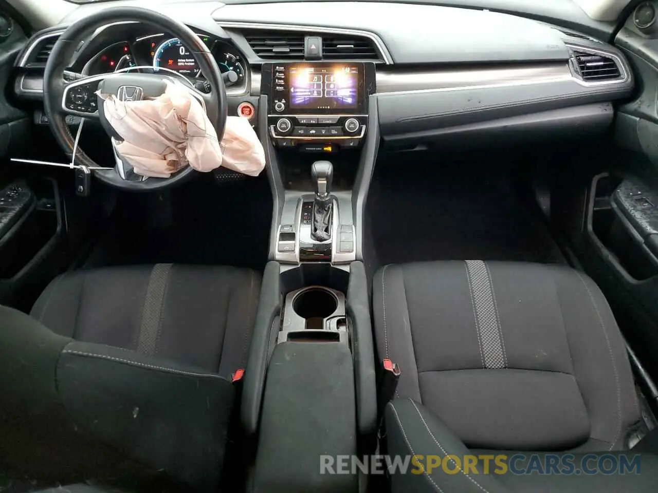 8 Photograph of a damaged car 19XFC1F3XKE018721 HONDA CIVIC 2019