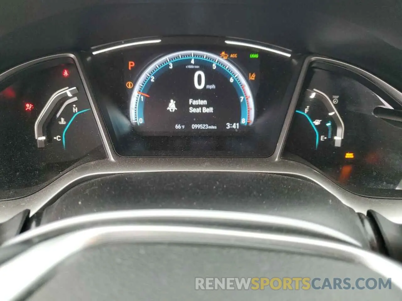 9 Photograph of a damaged car 19XFC1F3XKE018721 HONDA CIVIC 2019