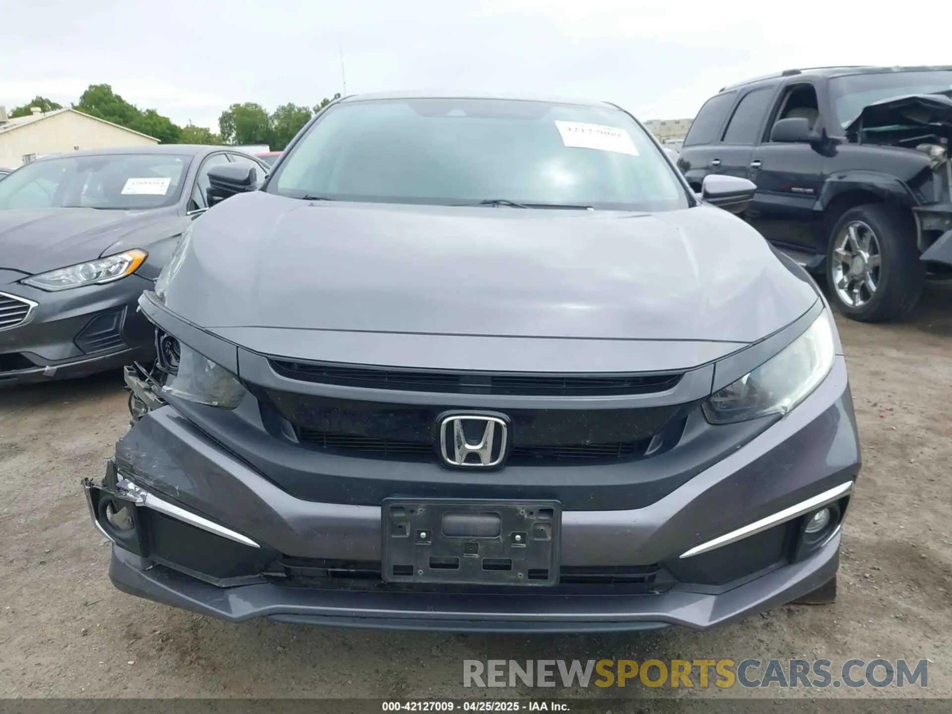 13 Photograph of a damaged car 19XFC1F3XKE211435 HONDA CIVIC 2019