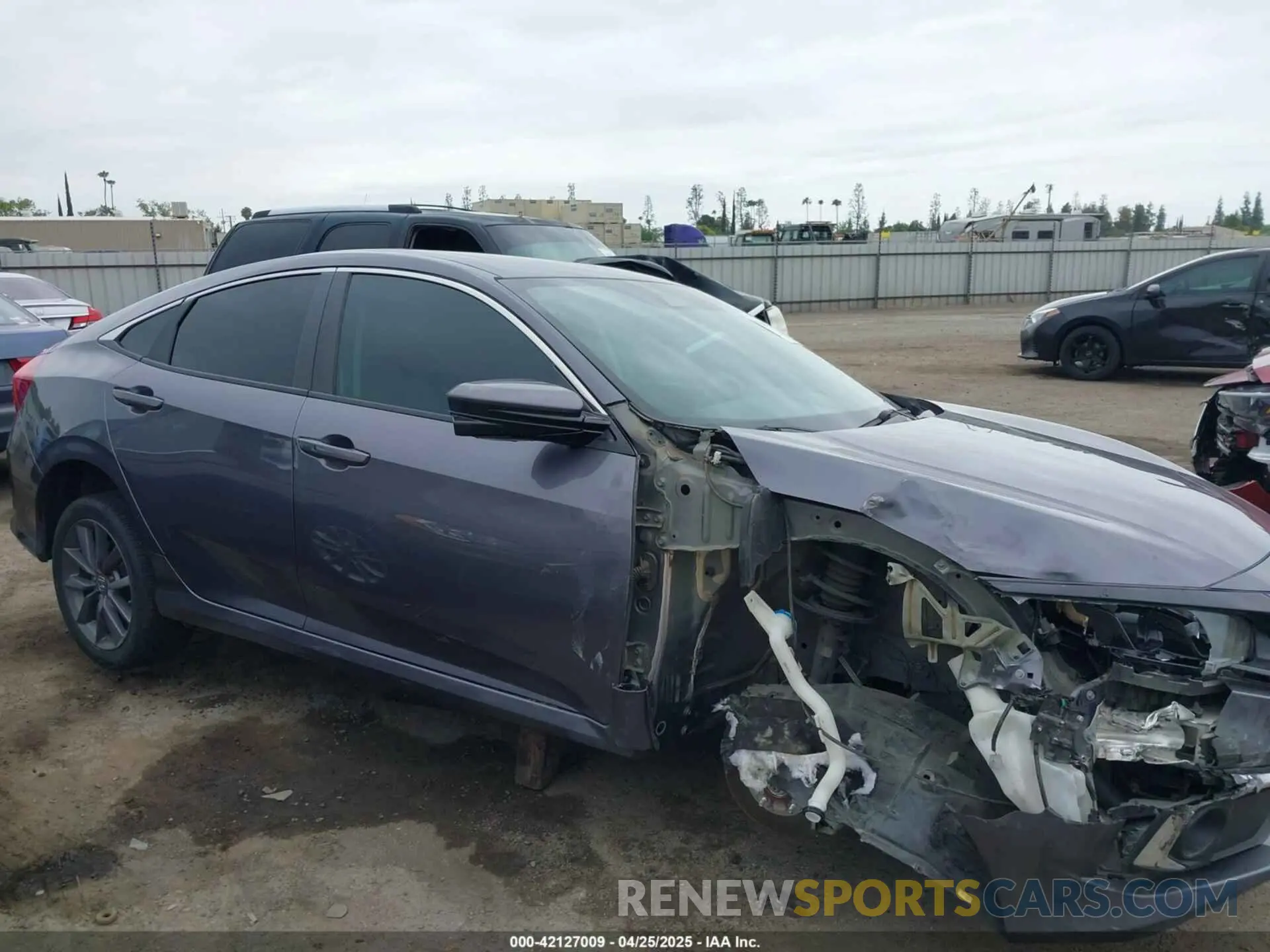 14 Photograph of a damaged car 19XFC1F3XKE211435 HONDA CIVIC 2019