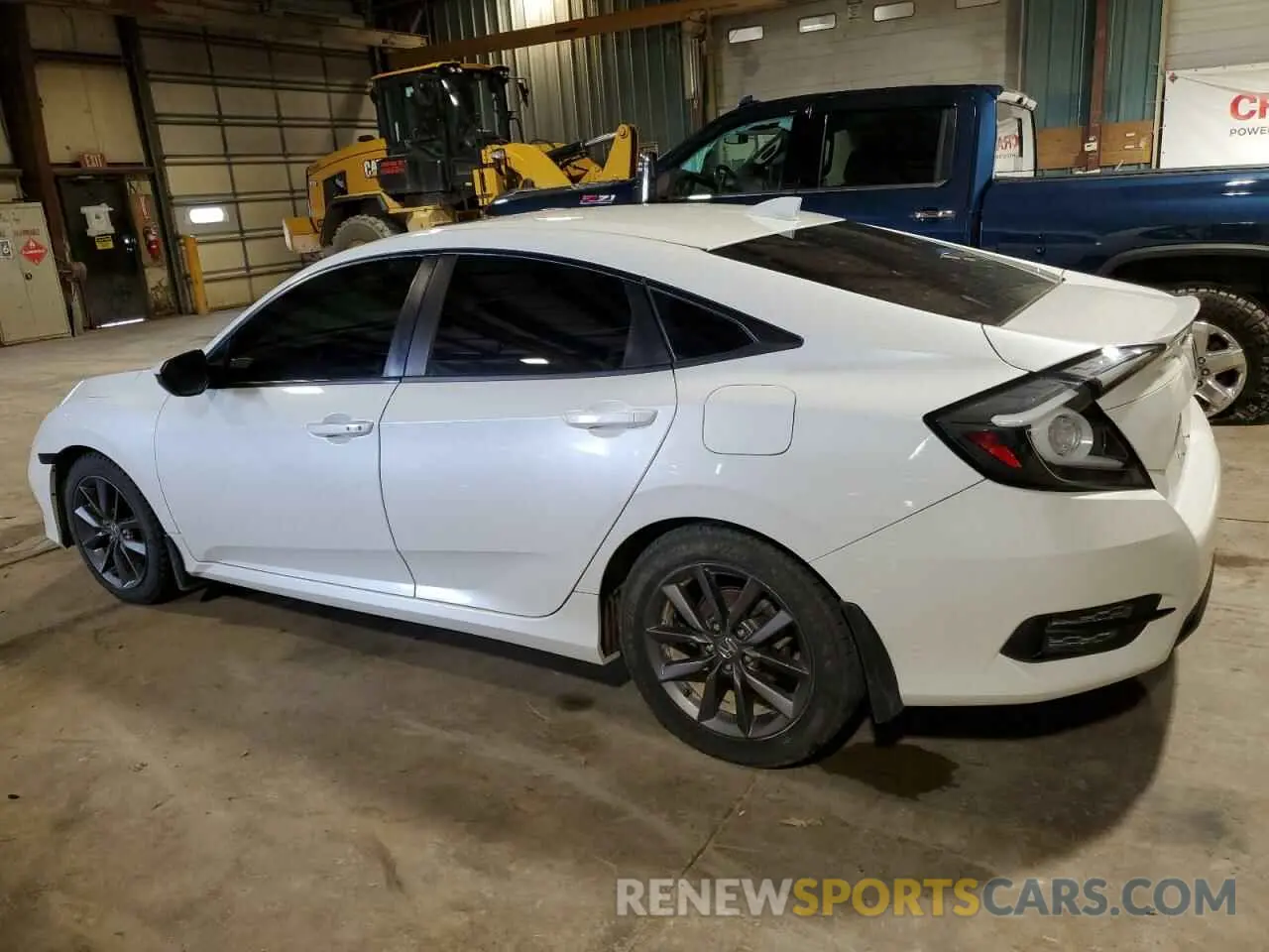 2 Photograph of a damaged car 19XFC1F70KE000893 HONDA CIVIC 2019