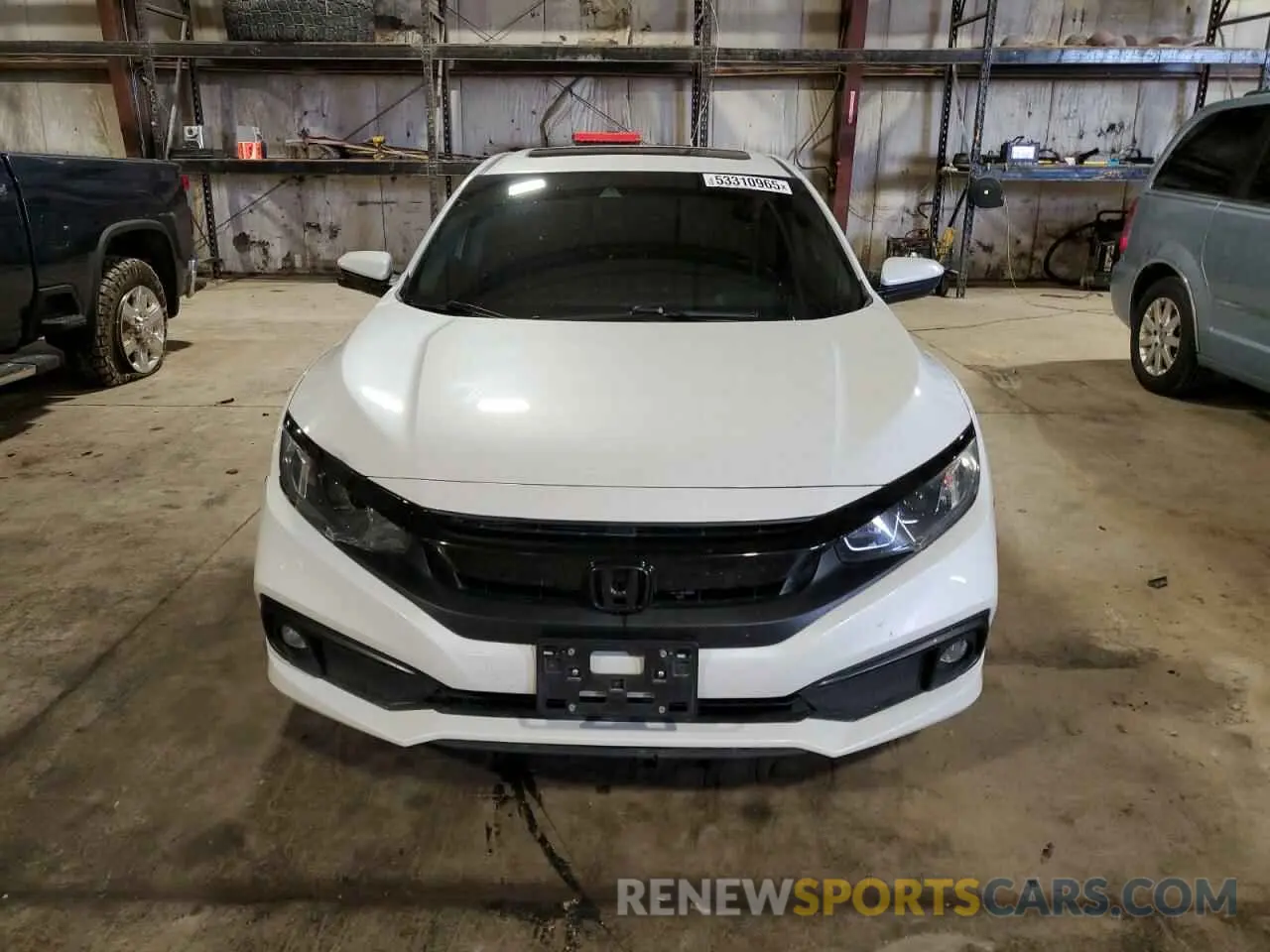 5 Photograph of a damaged car 19XFC1F70KE000893 HONDA CIVIC 2019