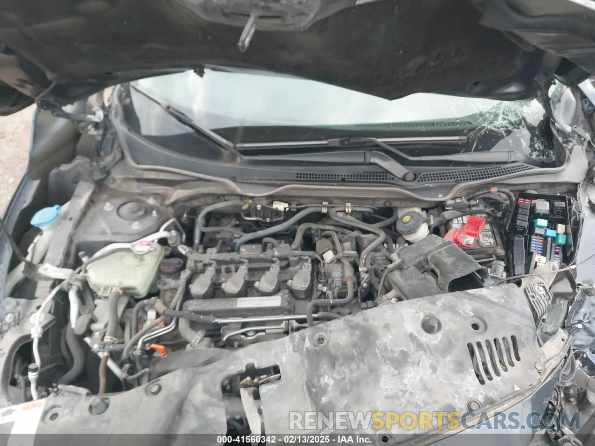 10 Photograph of a damaged car 19XFC1F70KE008427 HONDA CIVIC 2019