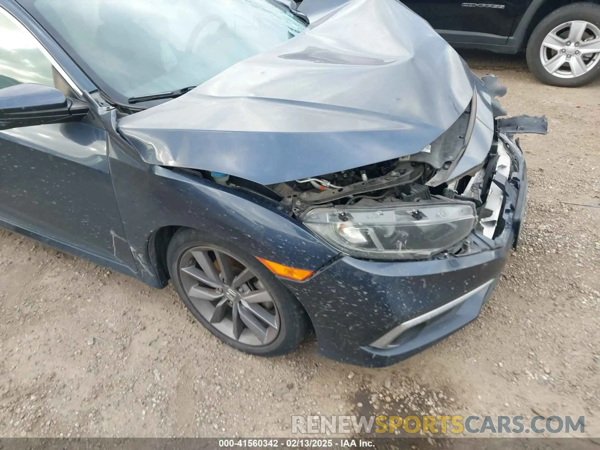19 Photograph of a damaged car 19XFC1F70KE008427 HONDA CIVIC 2019