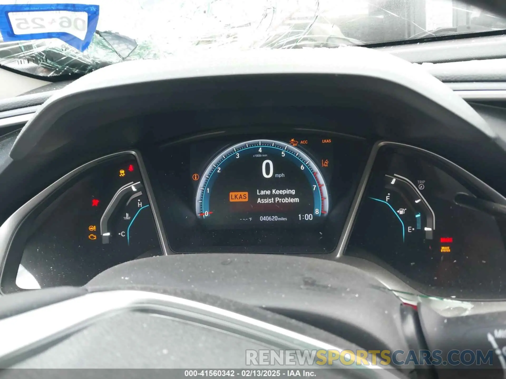 7 Photograph of a damaged car 19XFC1F70KE008427 HONDA CIVIC 2019