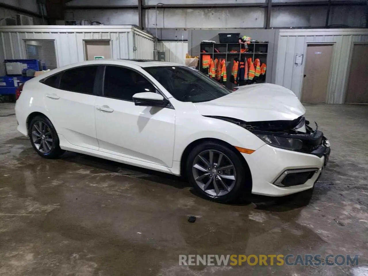 4 Photograph of a damaged car 19XFC1F70KE210197 HONDA CIVIC 2019