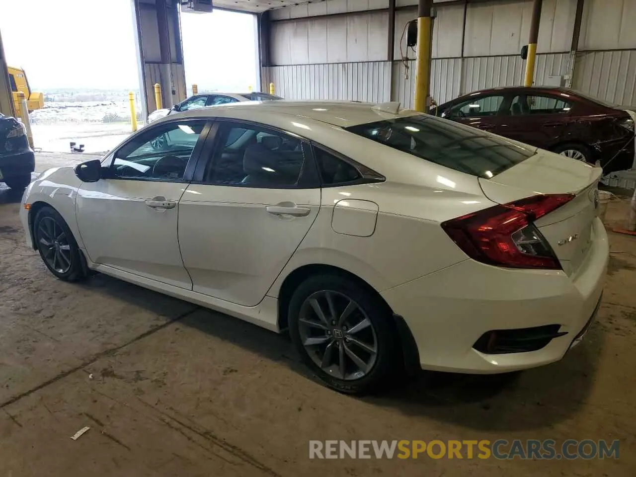 2 Photograph of a damaged car 19XFC1F71KE203937 HONDA CIVIC 2019