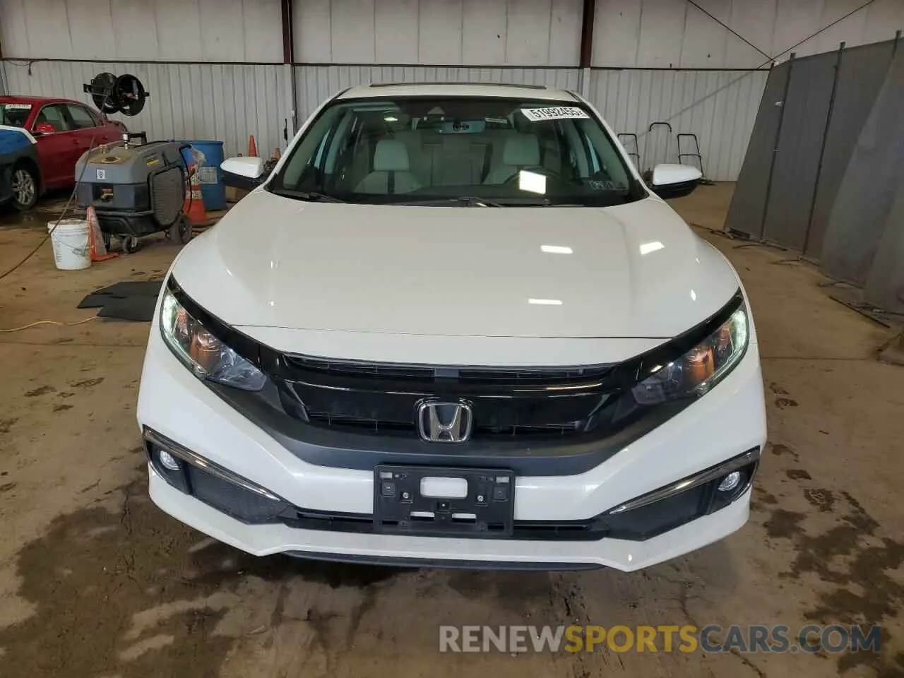 5 Photograph of a damaged car 19XFC1F71KE203937 HONDA CIVIC 2019
