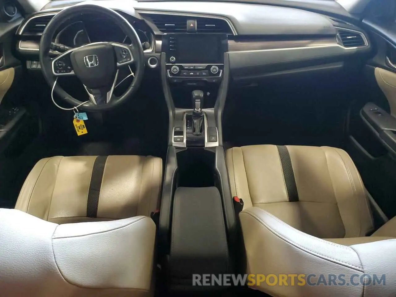 8 Photograph of a damaged car 19XFC1F71KE203937 HONDA CIVIC 2019