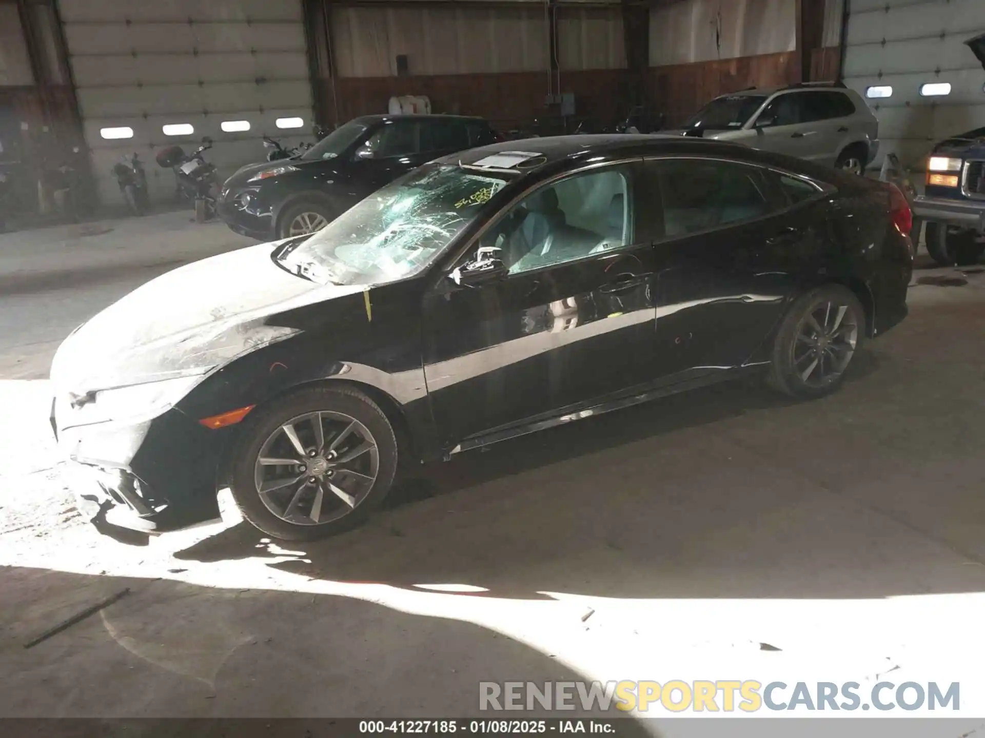 2 Photograph of a damaged car 19XFC1F73KE209724 HONDA CIVIC 2019