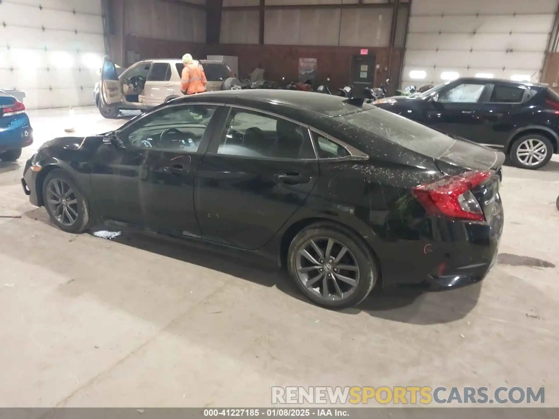 3 Photograph of a damaged car 19XFC1F73KE209724 HONDA CIVIC 2019